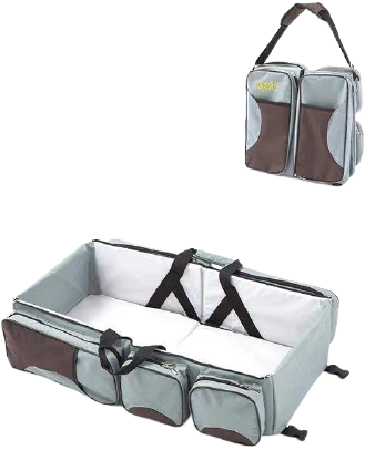 Daiper Bag + Travel Bed