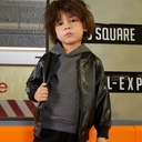 Toddler Boy/Girl Solid Color Textured Hoodie Sweatshirt