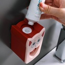 Automatic Toothpaste Squeezer Dispenser Kids Cartoon Wall Mount Toothpaste Dispenser Bathroom Accessories