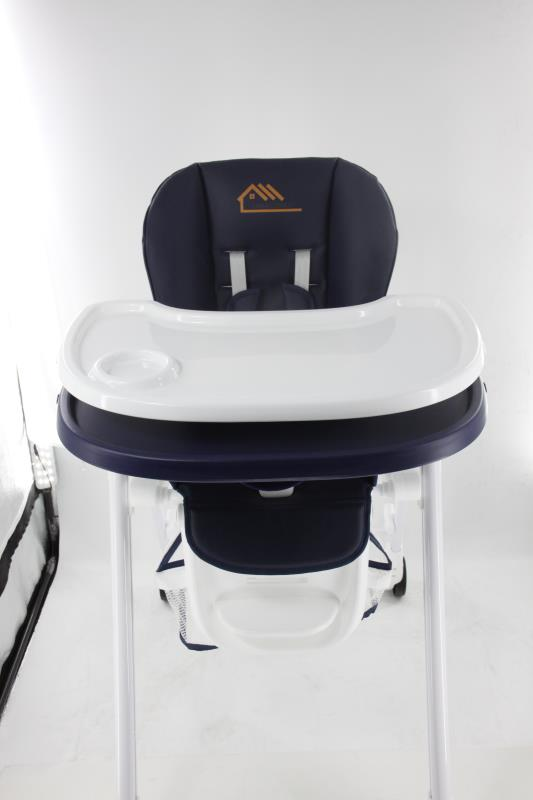 Blue & White Baby High Chair