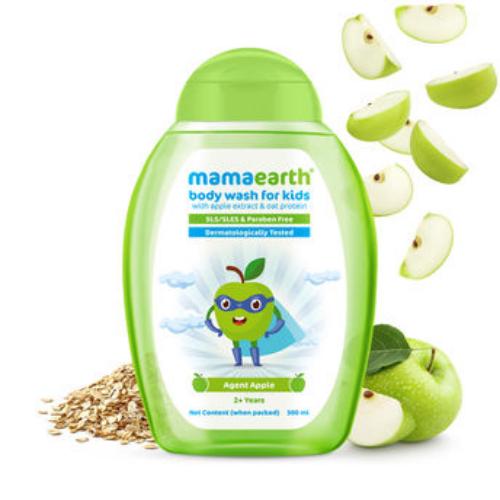 Mamaearth Agent Apple Body Wash for Kids 300ml