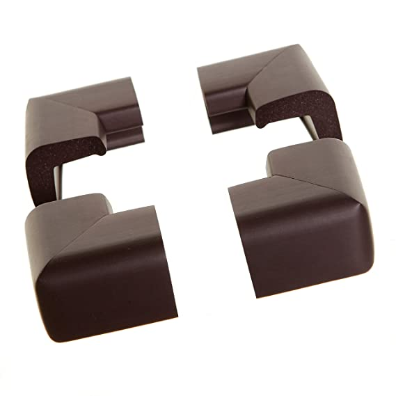 Dream Baby Foam Corner Bumpers 4 Pack- Brown