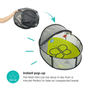 bblüv - Nidö Mini - 2 in 1 Travel & Play Tent