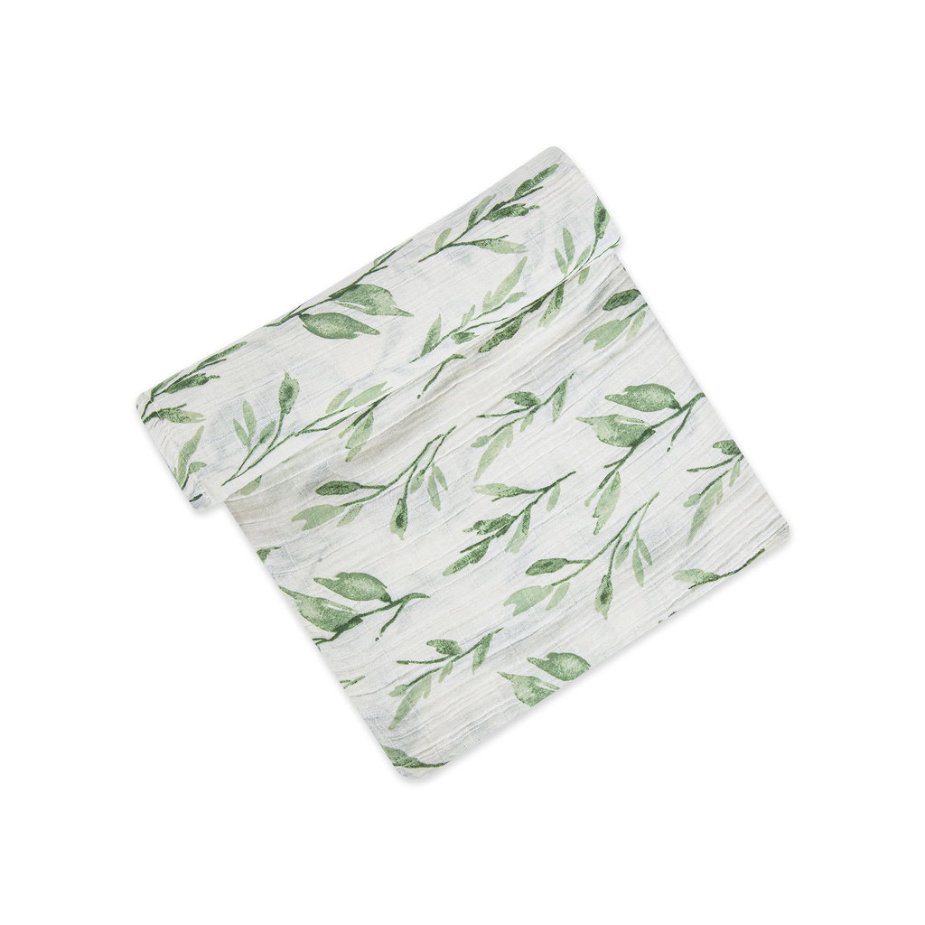 Crane Parker Single Swaddle Wraps (Leaf)