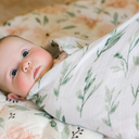 Crane Parker Single Swaddle Wraps (Leaf)