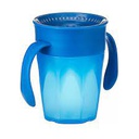 Cheers 360 Cup with Handles, 7 oz/200 ml, Blue