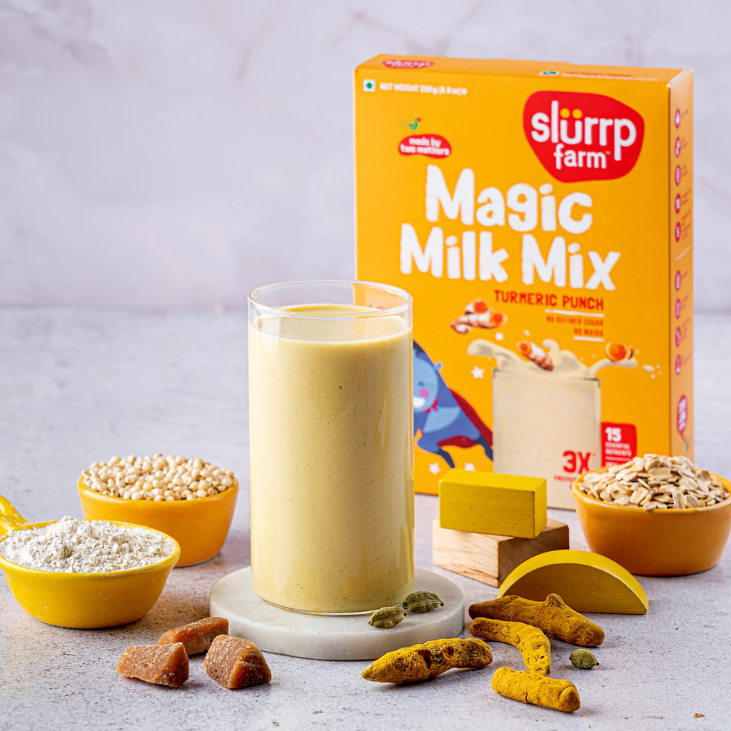 Slurrp Farm Magic Milk Mix- Turmeric 250g