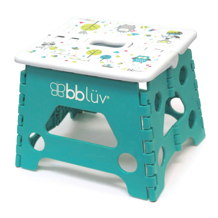 bblüv - Stëp - Folding Step Stool - Aqua