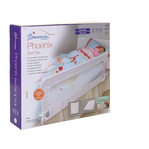 Dream Baby Phoenix Bed Rail -White