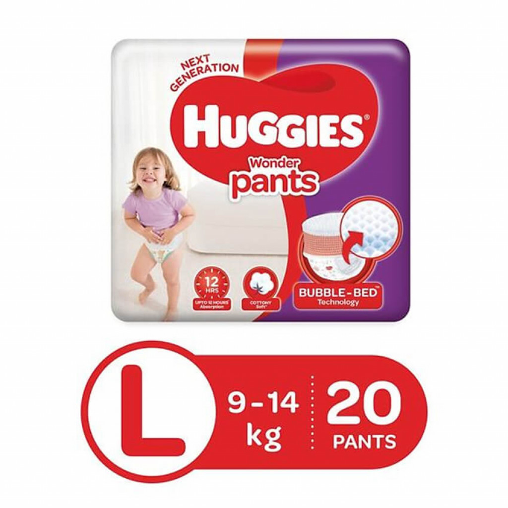 Huggies Wonder Pants Large (9-14kg) 20 Pants