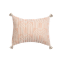 Crane Jacquard Pillow Rainbow