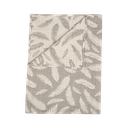 Crane Jacquard Blanket Grey Feather