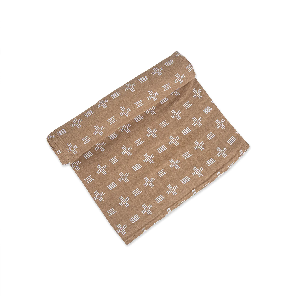 Crane Kendi Single  Swaddle Wraps (Copper Dash)