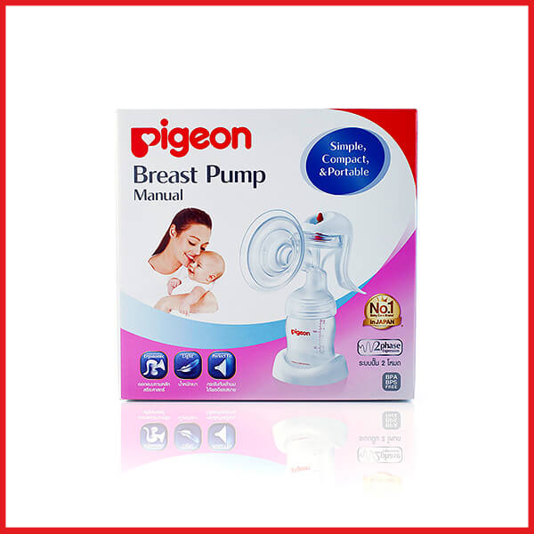 Pigeon Manual Breast Pump (EN/ES/RU)