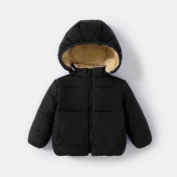 Toddler Boy/Toddler Girl Fleece-lining Cotton-Padded Jacket