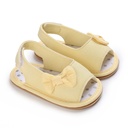 Baby / Toddler Girl Pretty Solid Bowknot Sandals