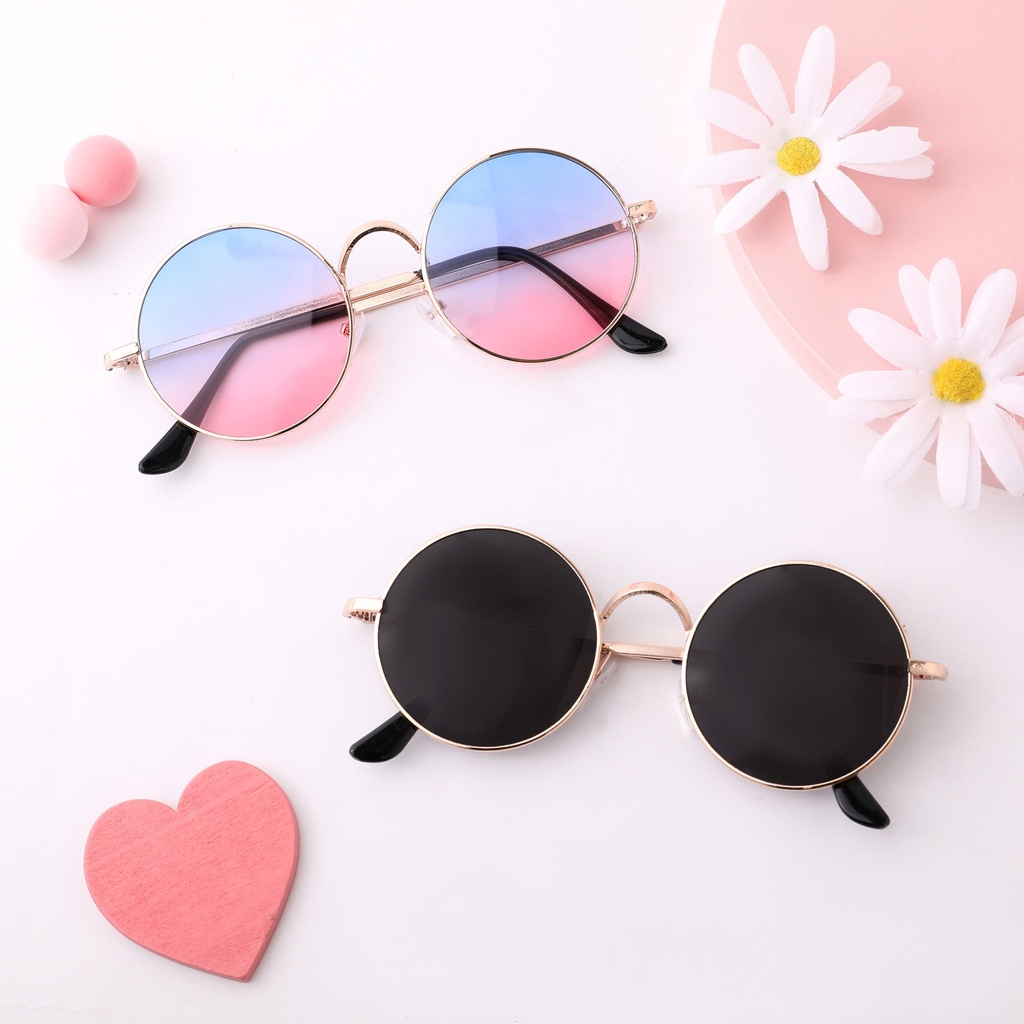 Vintage round frame children's sunglasses
