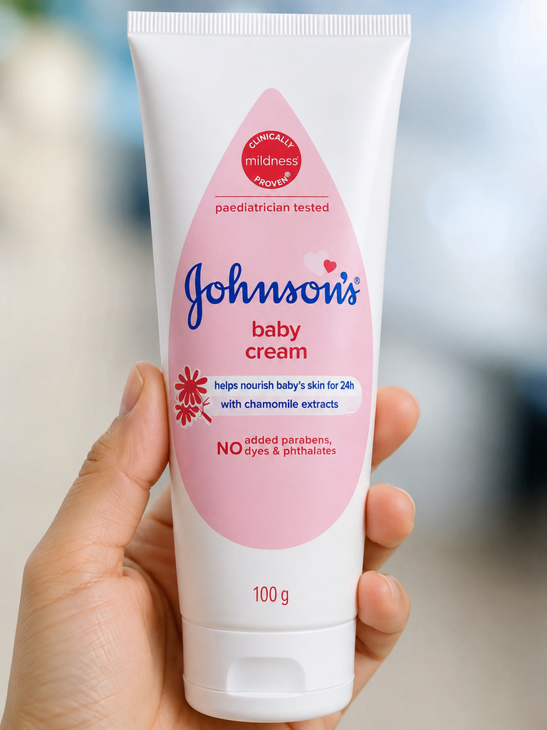 J & J baby cream 100