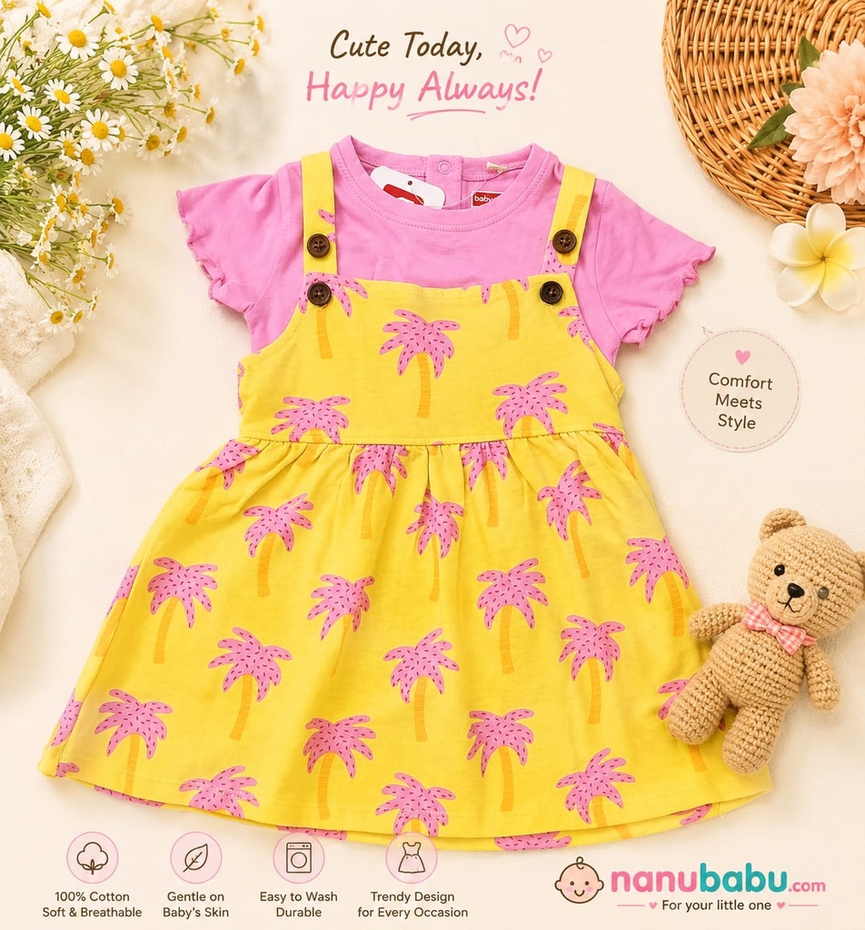 Tropical Sunshine Baby Dress