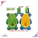 Children's toilet -Frog Potty Training Urinal for Toddler Boys Toilet with Funny Aiming Target Green