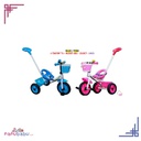 Coolbaby Kids Stroller Scooter 3 Wheels Tricycle Bicycle  With Basket & Push Bar For Baby kd2-cyc
