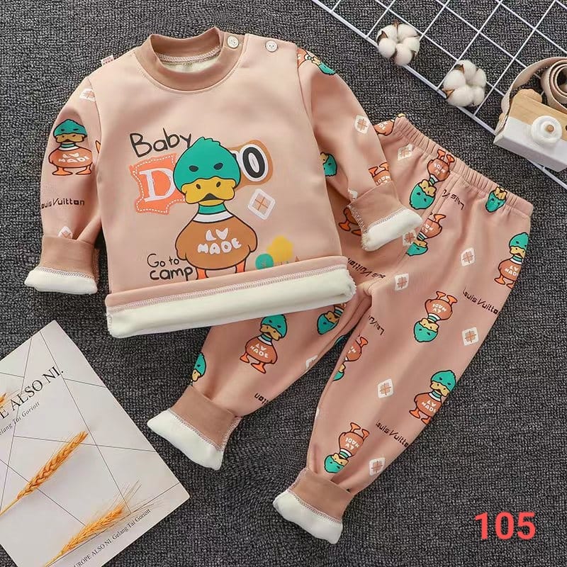 Duck Print Winter Set