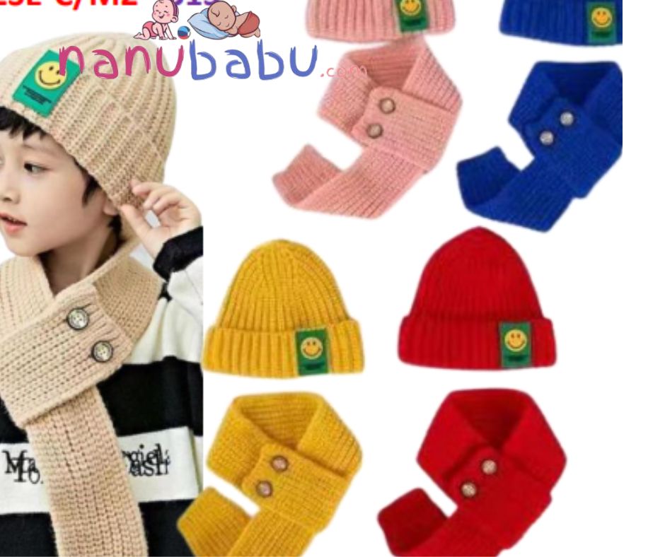 Unisex Winter Cap with Muffler (KD)