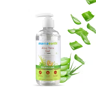 Mamaearth Aloe Vera Gel with Vitamin E for Skin and Hair - 300ml
