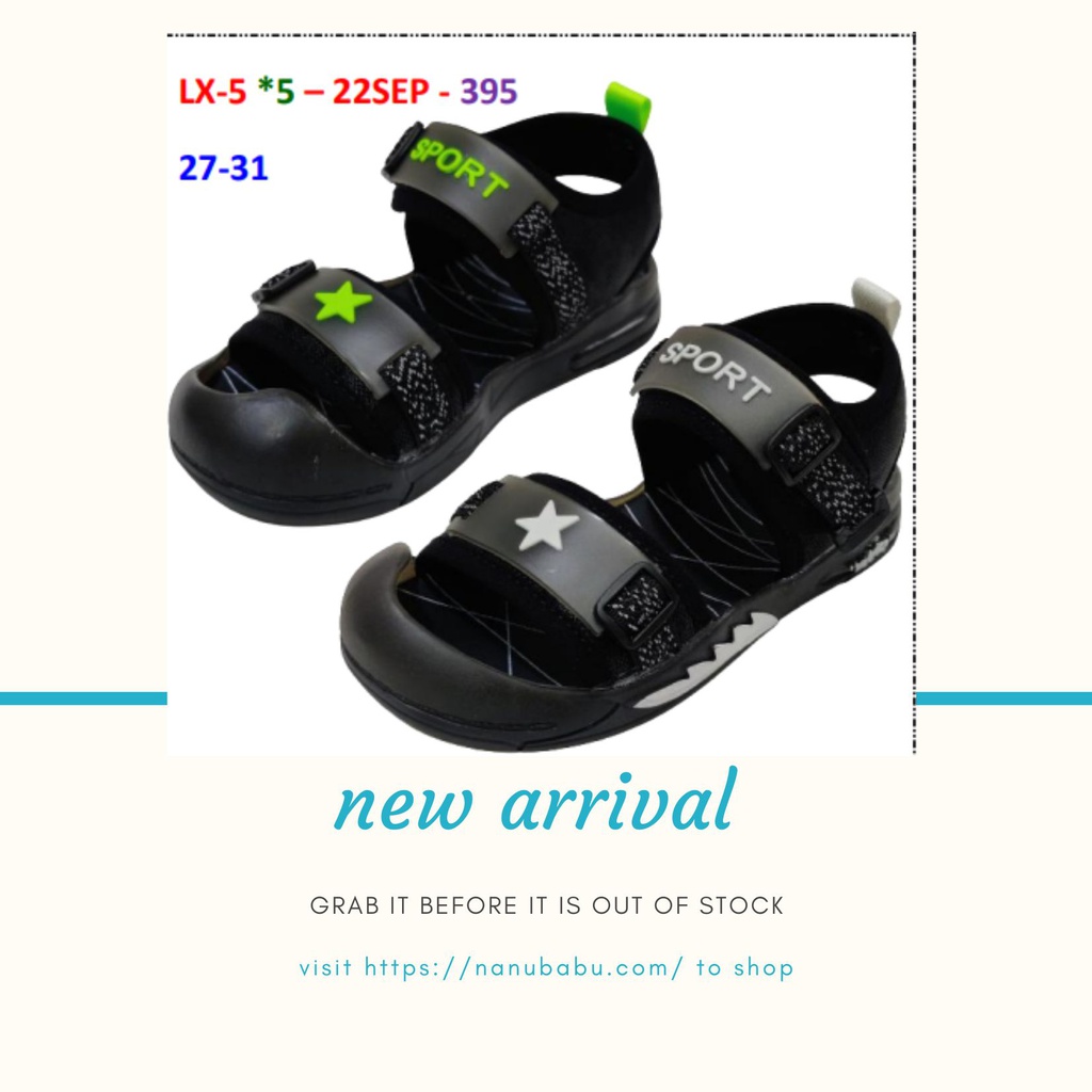 Kids Printed Summer Sandals