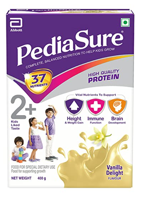 Pediasure Health & Nutrition Drink Powder For Kids Growth (Vanilla Delight)