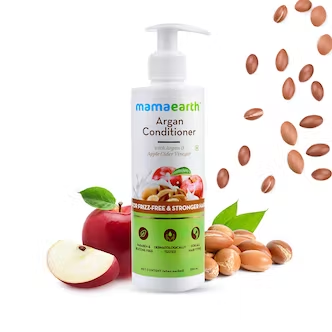 Mamaearth Argan Conditioner with Argan & Apple Cider Vinegar for Frizz-Free and Stronger Hair - 250ml
