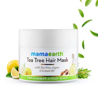 Mamaearth Tea Tree Anti Dandruff Hair Mask, 200ml