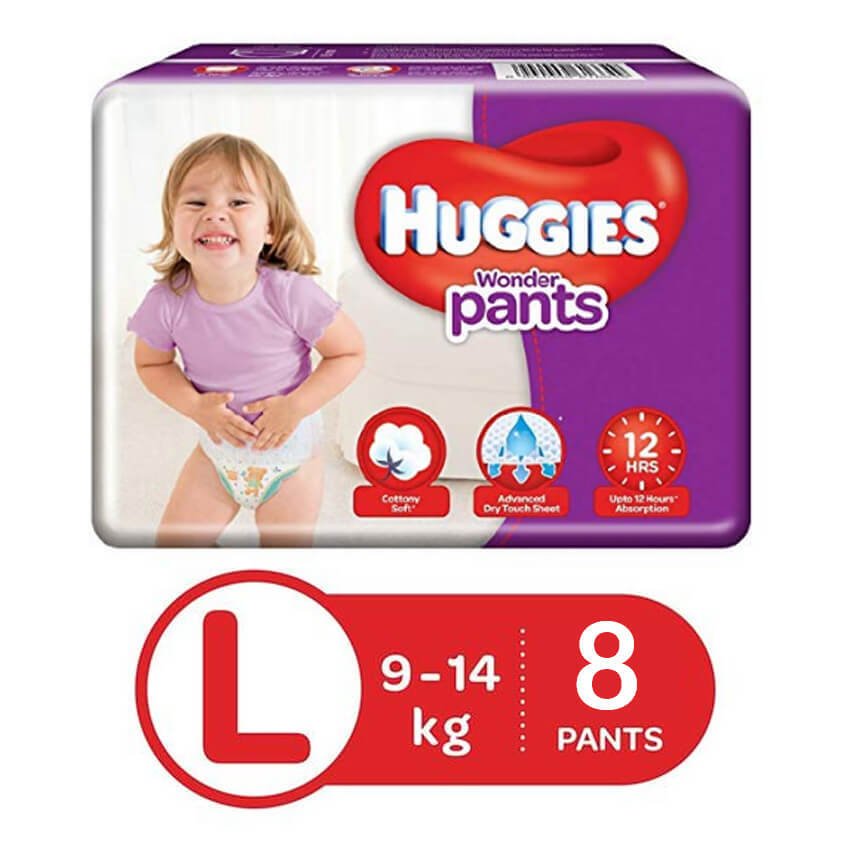 Huggies Wonder Pants Large(9-14kg) 8 Pants
