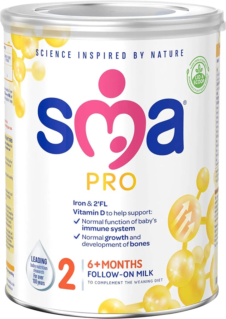 SMA pro Baby Instant Milk 800gm Stage-2 (6-month + )