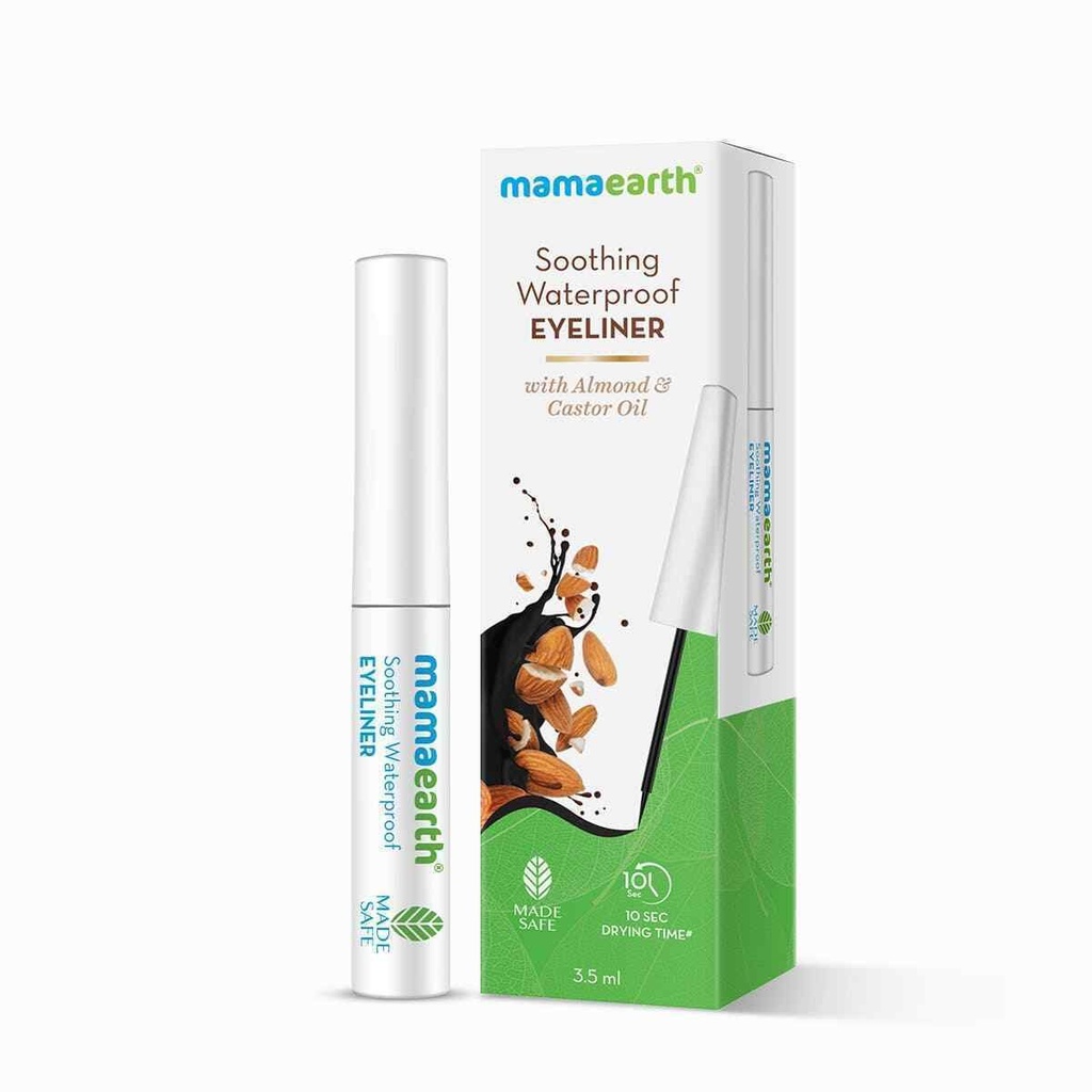 Mamaearth Soothing Waterproof Eyeliner with Almond and Castor oil