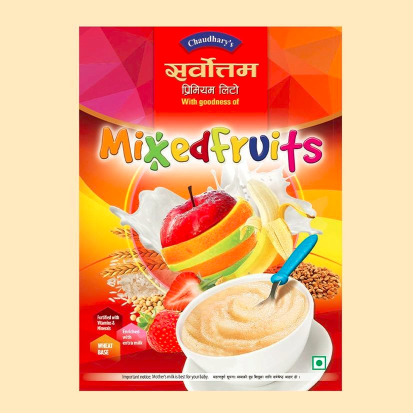 Chaudhary's Sarvottam Lito (Pack of 3) mixed fruit/mango/orange