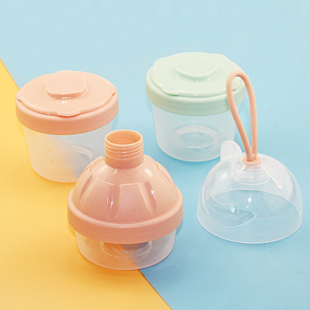 Baby Formula Dispenser Portable 2 Layer Stackable Transparent Storage Container for Milk Powder and Snack Storage (6nb30-20590744)