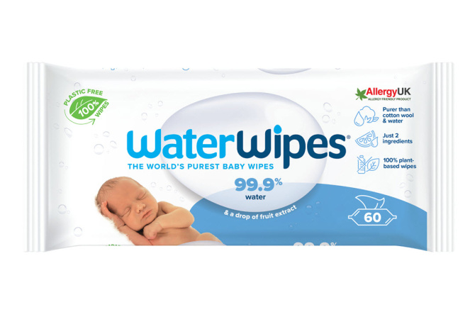 WaterWipes biodegradable original baby wipes