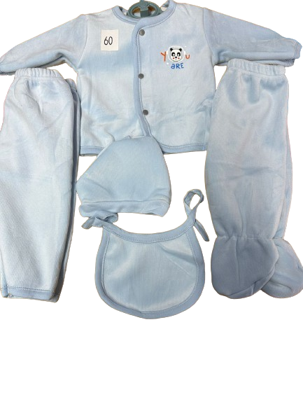 5 pcs set for Newborn Baby (KD)