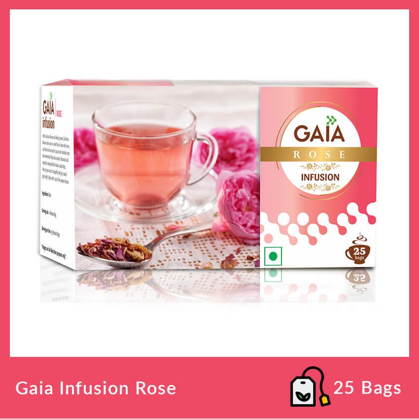 Gaia Infusion Rose 25's