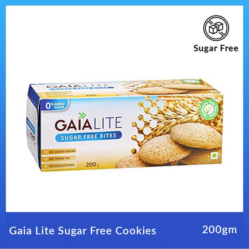 Gaia Lite Sugar Free Cookies 200gm