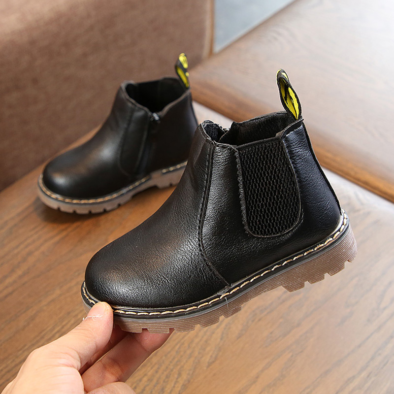 Toddler / Kid Classic Solid Casual Vintage Boots