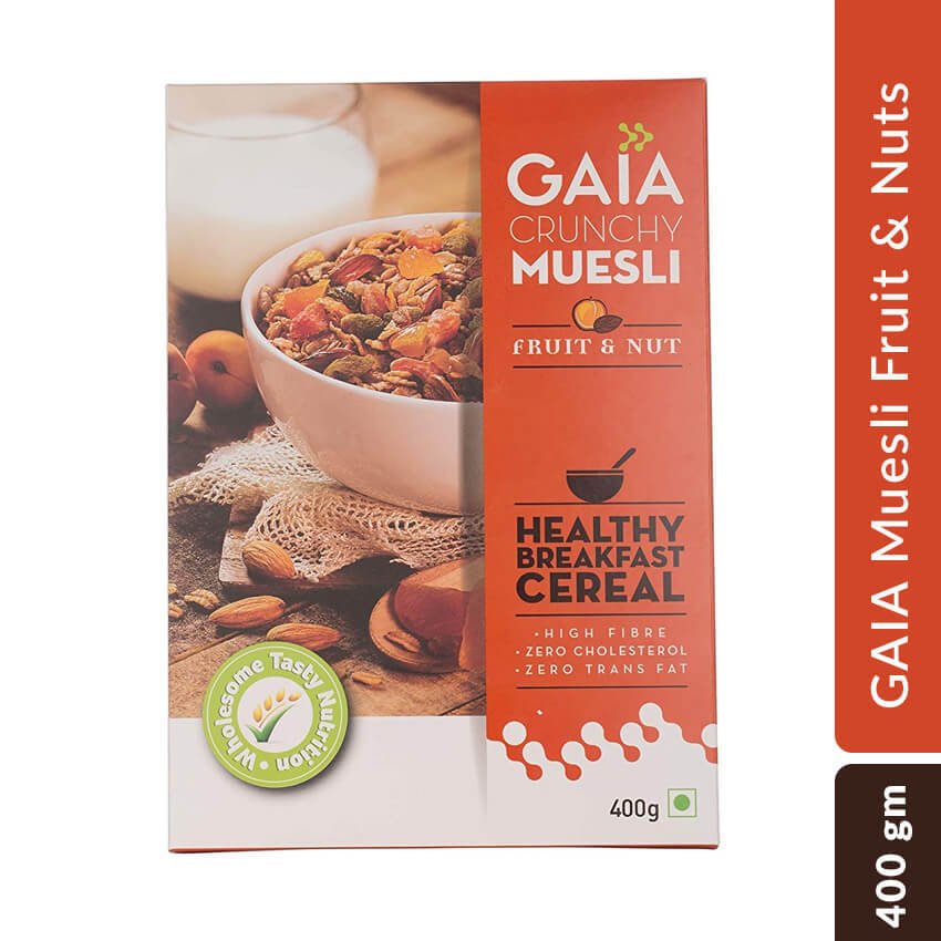 Gaia Muesli Fruit and Nuts 400gm