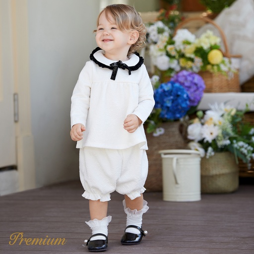 [SC9-20681213] 2pcs Medium Thick Elegant Ruffle Edge Babygirl Sets for Regular Wear