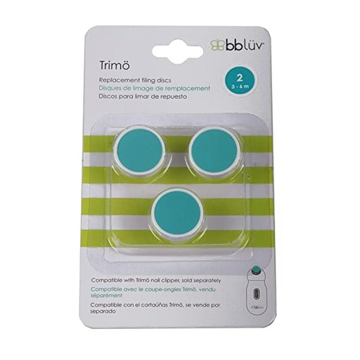 bblüv - Trimö: replacement filing pads Stage 2: 3-6m (Aqua) -