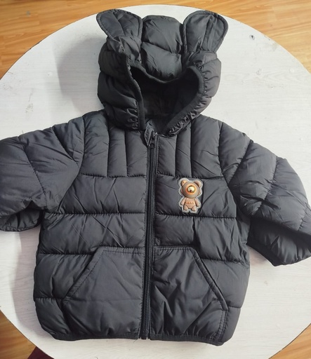 baby down jacket (Black