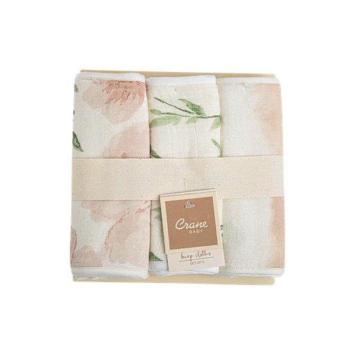 Crane Parker 3 pc. Burp Cloths