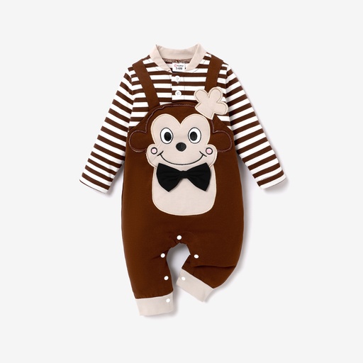 [SC11-20697971] Baby Boy Animal Pattern Jumpsuit