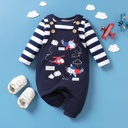 2pcs Baby Boy Airplane Pattern Hanging Strap Se