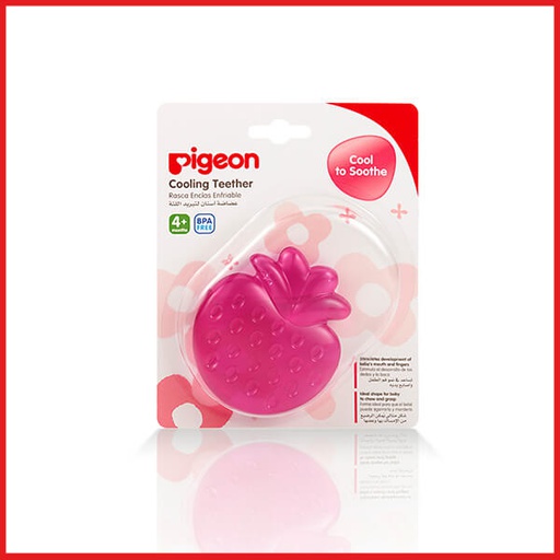 Pigeon Cooling Teether- Strawberry